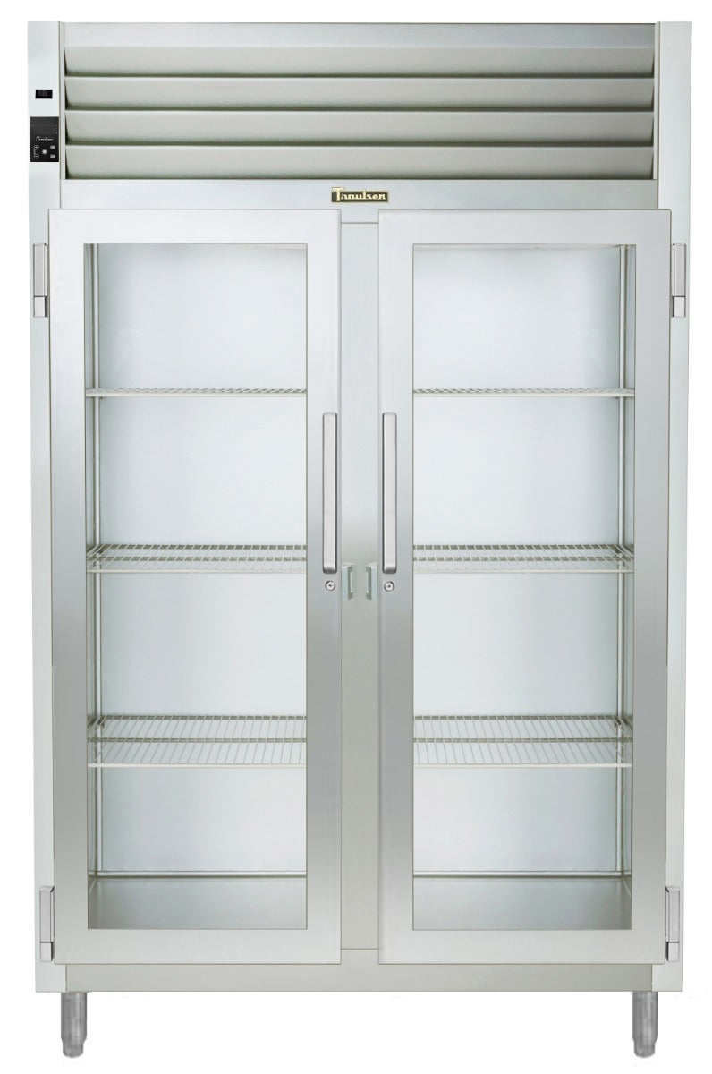 Traulsen AHF232W-FHG Spec-Line 2-Section 2 Glass Door Reach-In Heated Holding Cabinet 58" - 51.41 cu. ft.