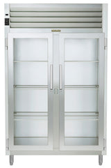 Traulsen AHF232W-FHG Spec-Line 2-Section 2 Glass Door Reach-In Heated Holding Cabinet 58" - 51.41 cu. ft.