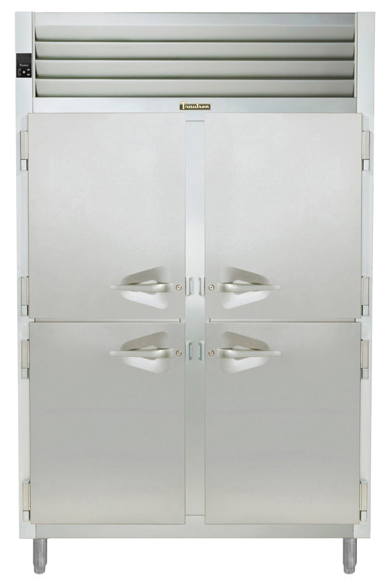 Traulsen AHF232W-HHS Spec-Line 2-Section 4 Solid Half Door Reach-In Heated Holding Cabinet 58" - 50.53 cu. ft.