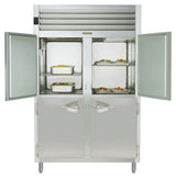Traulsen AHF232W-HHS Spec-Line 2-Section 4 Solid Half Door Reach-In Heated Holding Cabinet 58" - 50.53 cu. ft.