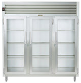 Traulsen AHF332W-FHG Spec-Line 3-Section 3 Glass Door Reach-In Heated Holding Cabinet 86" - 78.77 cu. ft.