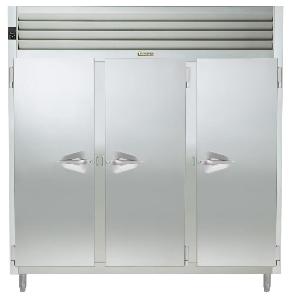 Traulsen AHF332W-FHS Spec-Line 3-Section 3 Solid Door Reach-In Heated Holding Cabinet 86" - 77.45 cu. ft.