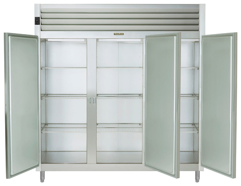 Traulsen AHF332W-FHS Spec-Line 3-Section 3 Solid Door Reach-In Heated Holding Cabinet 86" - 77.45 cu. ft.