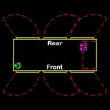 CAD drawing - top view