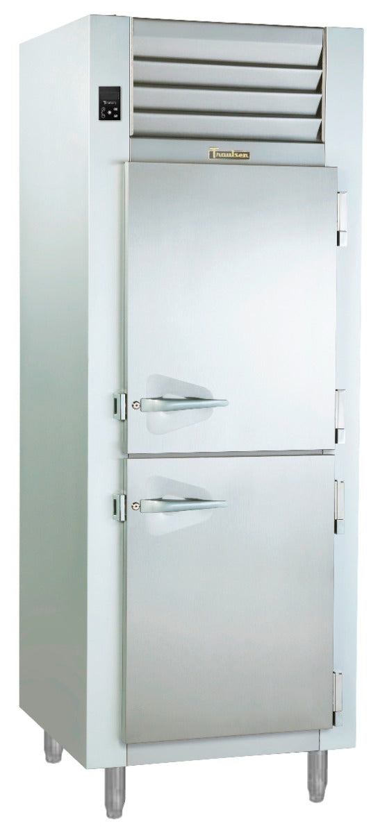 Traulsen AHT126WUT-HHS Spec-Line 1-Section 2 Solid Half Door Reach-In Refrigerator 30" - 18.35 cu. ft. - 115v