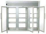 Traulsen AHT332WPUT-FHG Spec-Line 3-Section 3 Glass Door front / 3 Glass Door Rear Reach-In Pass-Thru Refrigerator 86" - 84.36 cu. ft. - 115v