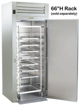 Traulsen AIH132L-FHS Spec-Line 1-Section 1 Solid Door Roll-In Heated Holding Cabinet 36" - Accepts 66"H Racks - 35.3 cu. ft. - 208-230/115v
