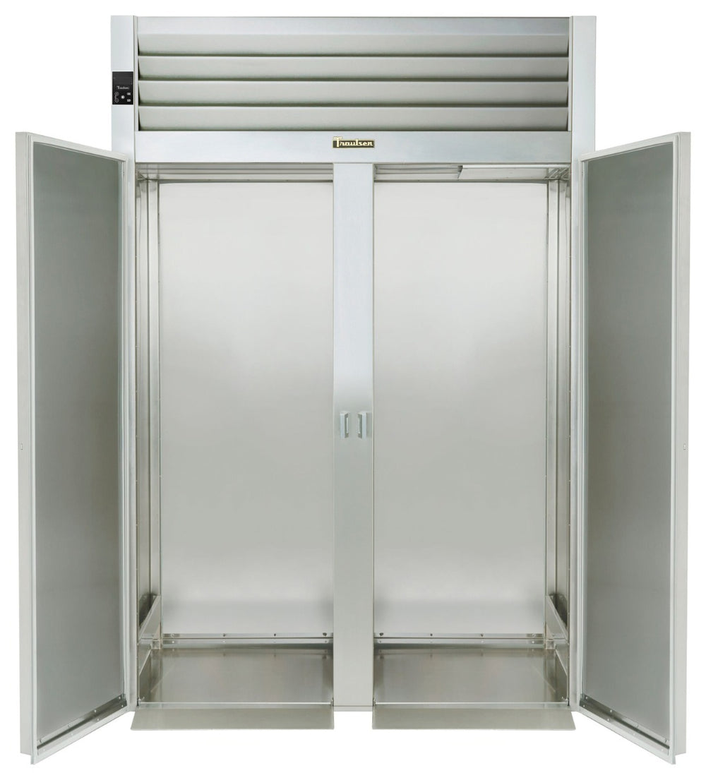 Traulsen AIH232H-FHS Spec-Line 2-Section 2 Solid Door Roll-In Heated Holding Cabinet 68" - Accepts 72"H Racks - 79.46 cu. ft. - 208-230/115v
