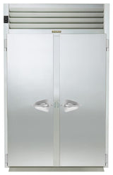 Traulsen AIH232L-FHS Spec-Line 2-Section 2 Solid Door Roll-In Heated Holding Cabinet 68" - Accepts 66"H Racks - 73.47 cu. ft. - 208-230/115v