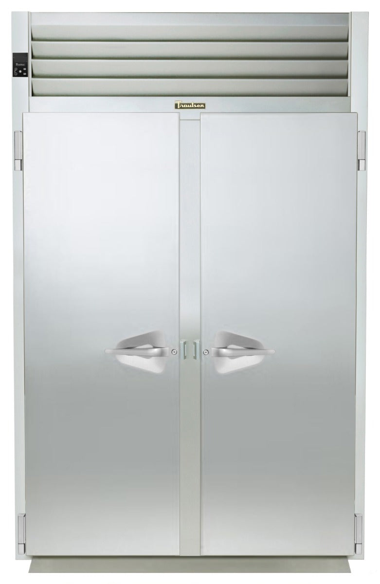 Traulsen AIH232LP-FHS Spec-Line 2-Section 2 Solid Door Roll-Thru Heated Holding Cabinet 68" - Accepts 66"H Racks - 78.84 cu. ft. - 208-230/115v