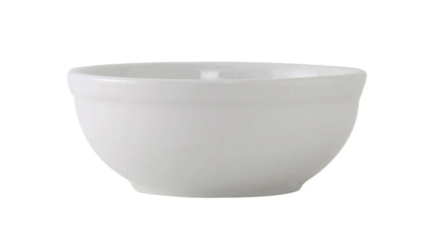 Tuxton ALB-1253 15 oz Alaska Nappie Bowl - Ceramic, White
