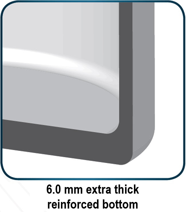 Winco ALHP-120 Elemental Aluminum Extra-Heavyweight Stock Pot with 4 Handles 120 qt.