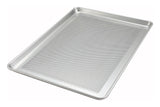 Winco ALXP-1826P 18-Guage Aluminum Closed Bead Rim Perforated Bun / Sheet Pan 26" x 18" - (1/1) Full Size - 12/Case