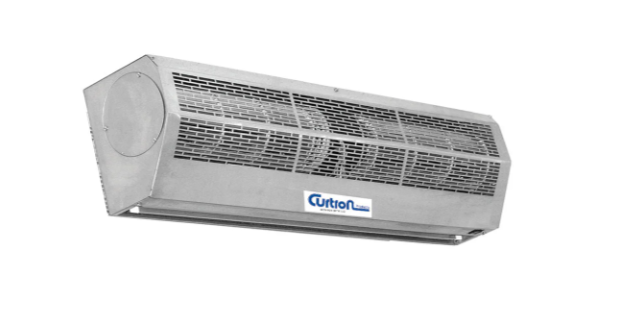 Curtron AP-2-36-1-SS 36" Unheated Air Curtain - (2) Speed, Stainless, 120v