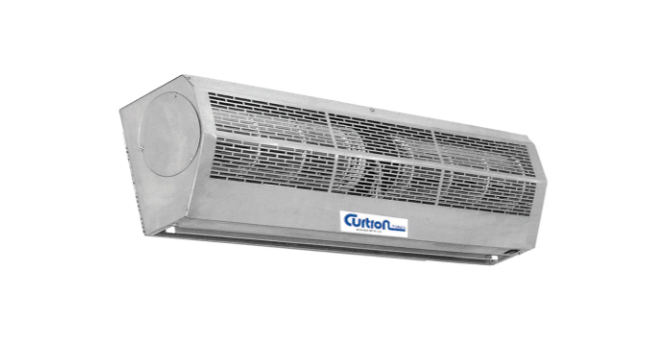 Curtron AP-2-48-1-SS 48" Unheated Air Curtain - (2) Speed, Stainless, 120v