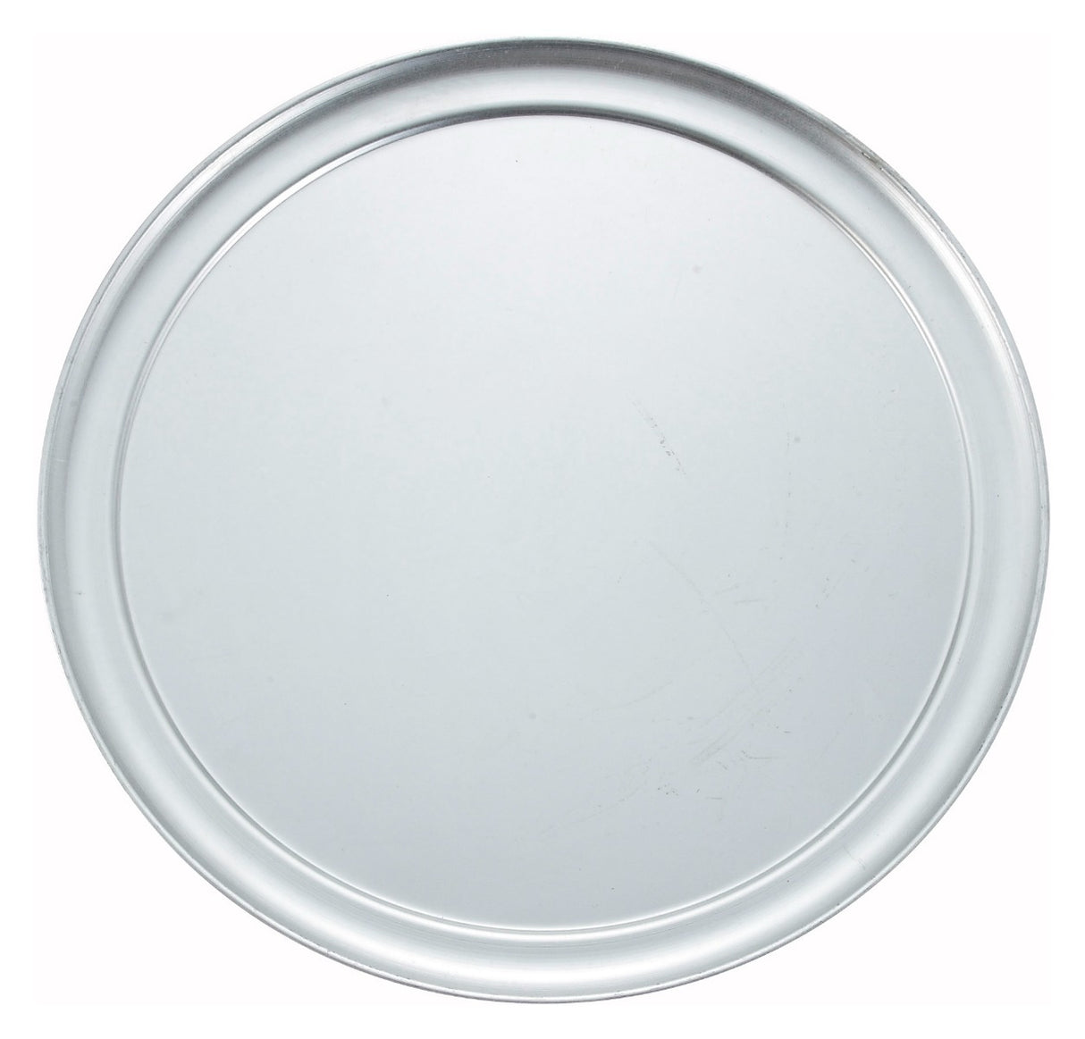 Winco APZT-14 Aluminum Round Wide Rim Pizza Pan 14" - 12/Case