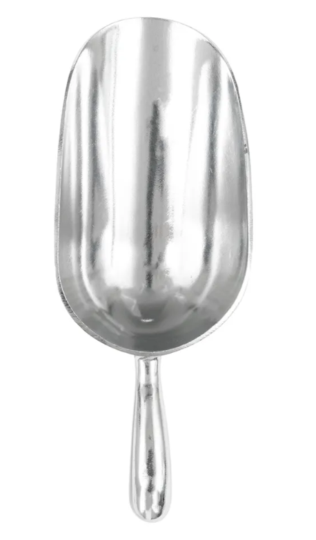 American Metalcraft ASC24 24 oz Utility Scoop w/ Secure Grip Handle, Aluminum - 60ea/Case