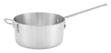 Winco ASP-10 Aluminum Tapered Sauce Pan 10 qt.