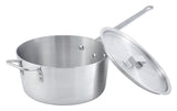 Winco ASP-10C Aluminum Sauce Pan Lid 11-1/2" Dia. - for 10 qt. Pans