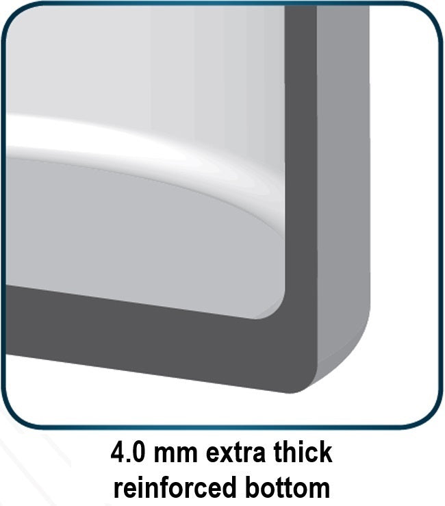 Winco ASSP-14 Elemental Aluminum Heavyweight Sauce Pot 14 qt.