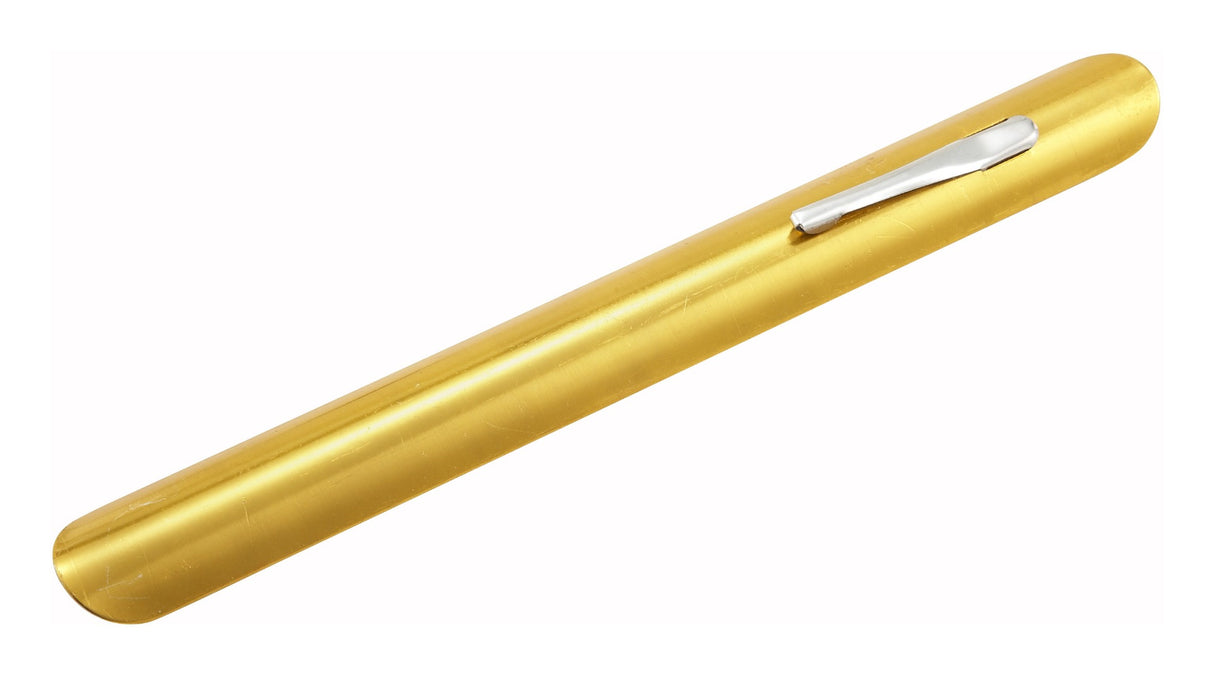 Winco ATC-16G Aluminum Table Crumber with Pocket Clip 6" - Gold