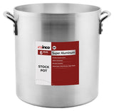 Winco ALHP-100 Elemental Aluminum Extra-Heavyweight Stock Pot 100 qt.