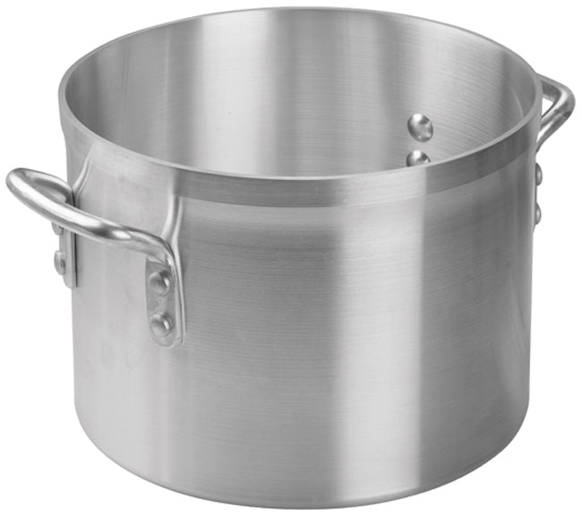 Winco ALST-8 Heavyweight Aluminum Stock Pot 8-1/2 qt.