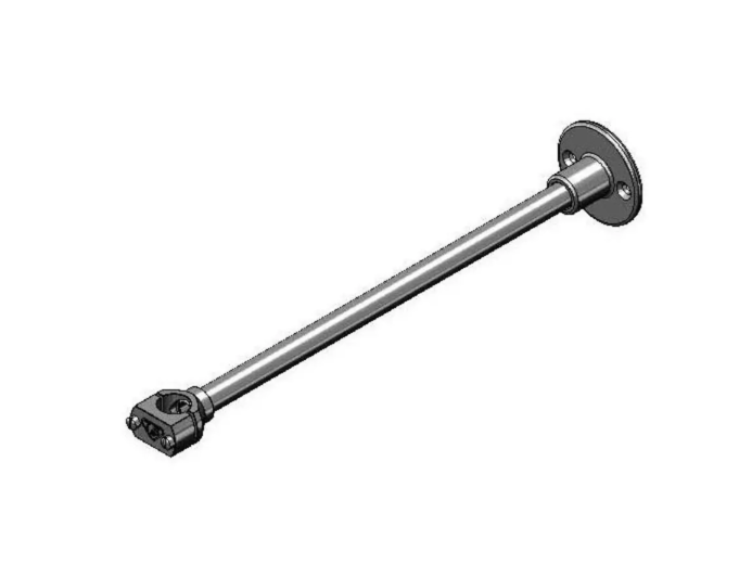 T&S Brass B-0109-05 Wall Bracket, 24" Fits 3/8" Pipe