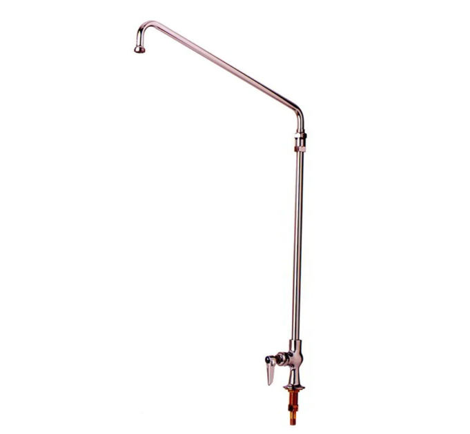 T&S Brass B-0277 Deck Mount Pantry Faucet w/ 6" Swing Nozzle
