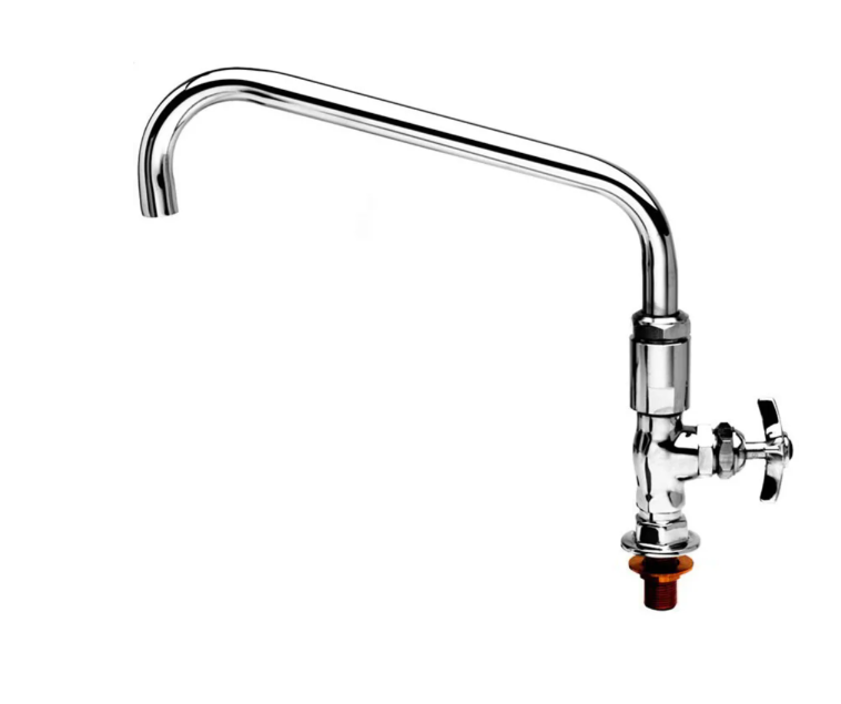 T&S Brass B-0297 Deck Mount Pot Filler Sink Faucet w/ 18" Swing Nozzle