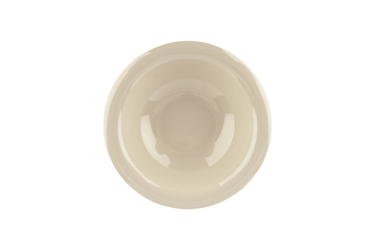 GET B-127-DI Diamond Ivory Melamine Narrow Rim Bowl 12 oz. - Ivory - 24/Case