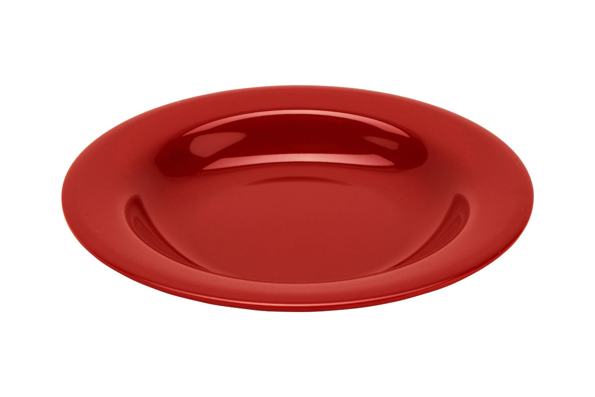 GET B-139-CR Diamond Harvest Melamine Wide Rim Bowl 13 oz. - Cranberry - 24/Case