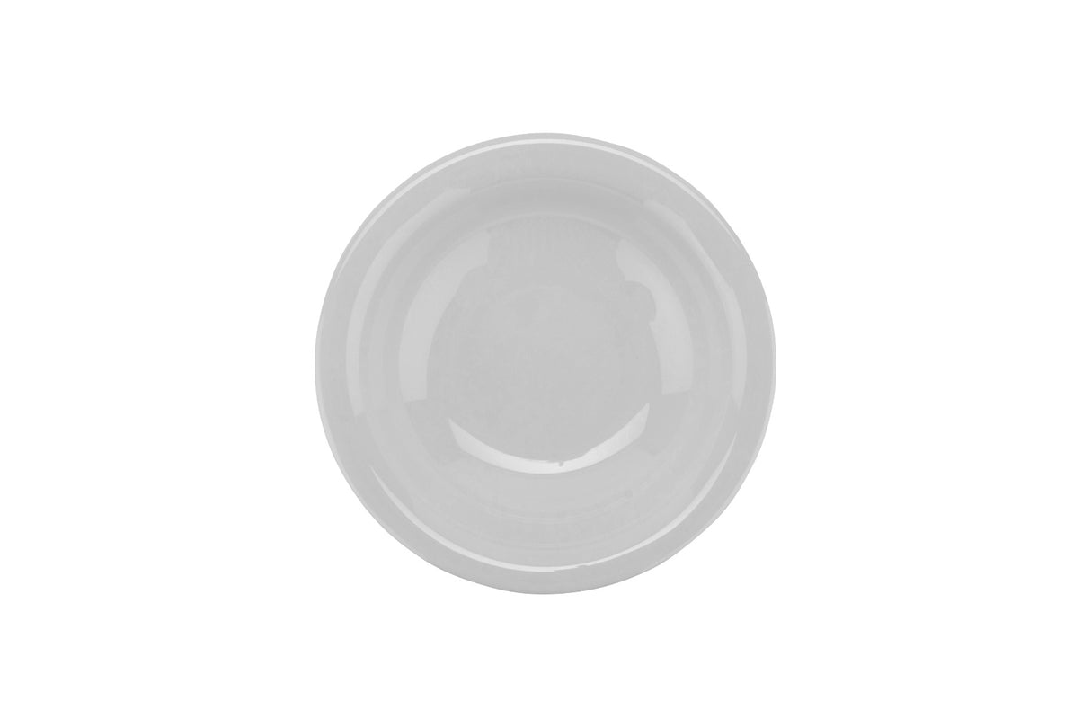GET B-167-DW Diamond White Melamine Narrow Rim Salad Bowl 16 oz. - White - 24/Case