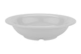 GET B-167-DW Diamond White Melamine Narrow Rim Salad Bowl 16 oz. - White - 24/Case