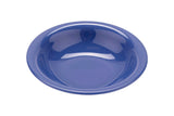 GET B-167-PB Diamond Mardi Gras Melamine Narrow Rim Bowl 16 oz. - Peacock Blue - 24/Case