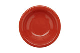 GET B-167-RO Diamond Mardi Gras Melamine Narrow Rim Bowl 16 oz. - Rio Orange - 24/Case