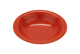 GET B-167-RO Diamond Mardi Gras Melamine Narrow Rim Bowl 16 oz. - Rio Orange - 24/Case
