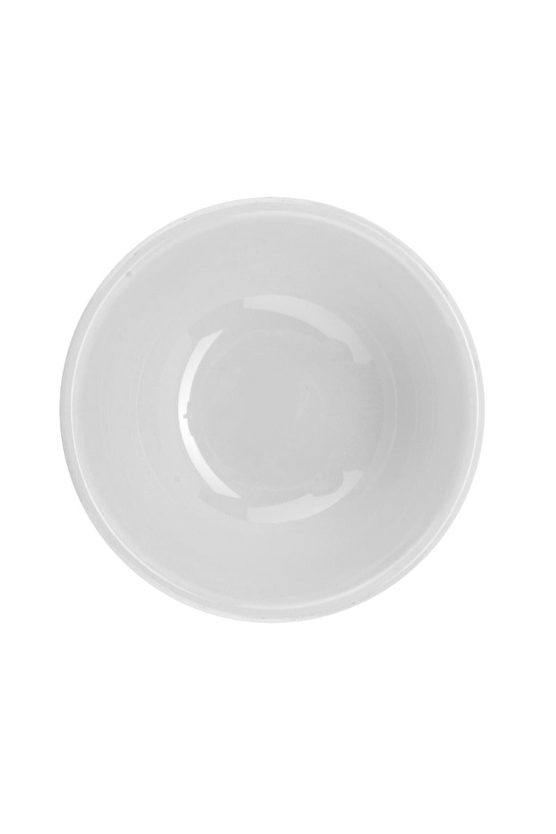 GET B-45-DW Diamond White Melamine Rimless Bowl 10 oz. - White - 24/Case