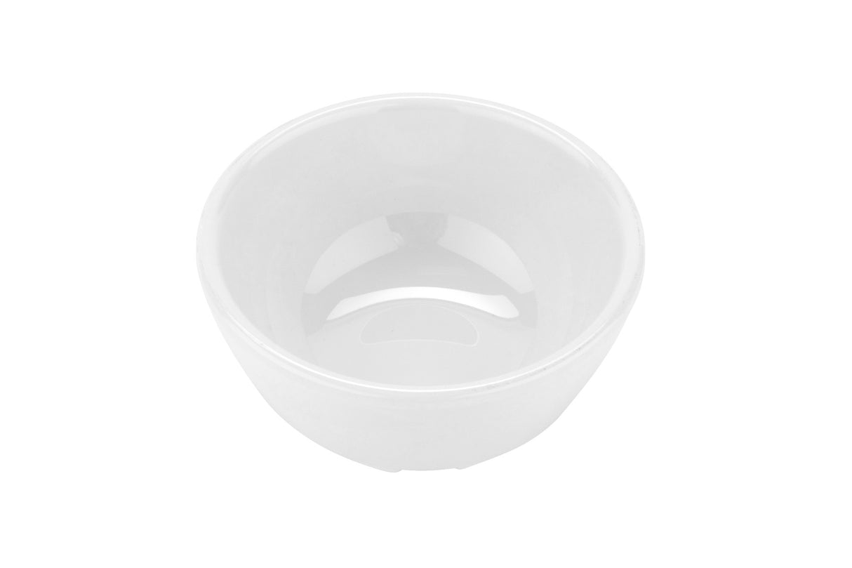 GET B-45-DW Diamond White Melamine Rimless Bowl 10 oz. - White - 24/Case
