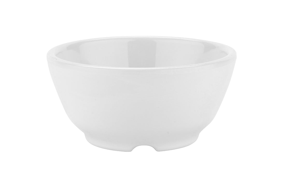 GET B-45-DW Diamond White Melamine Rimless Bowl 10 oz. - White - 24/Case