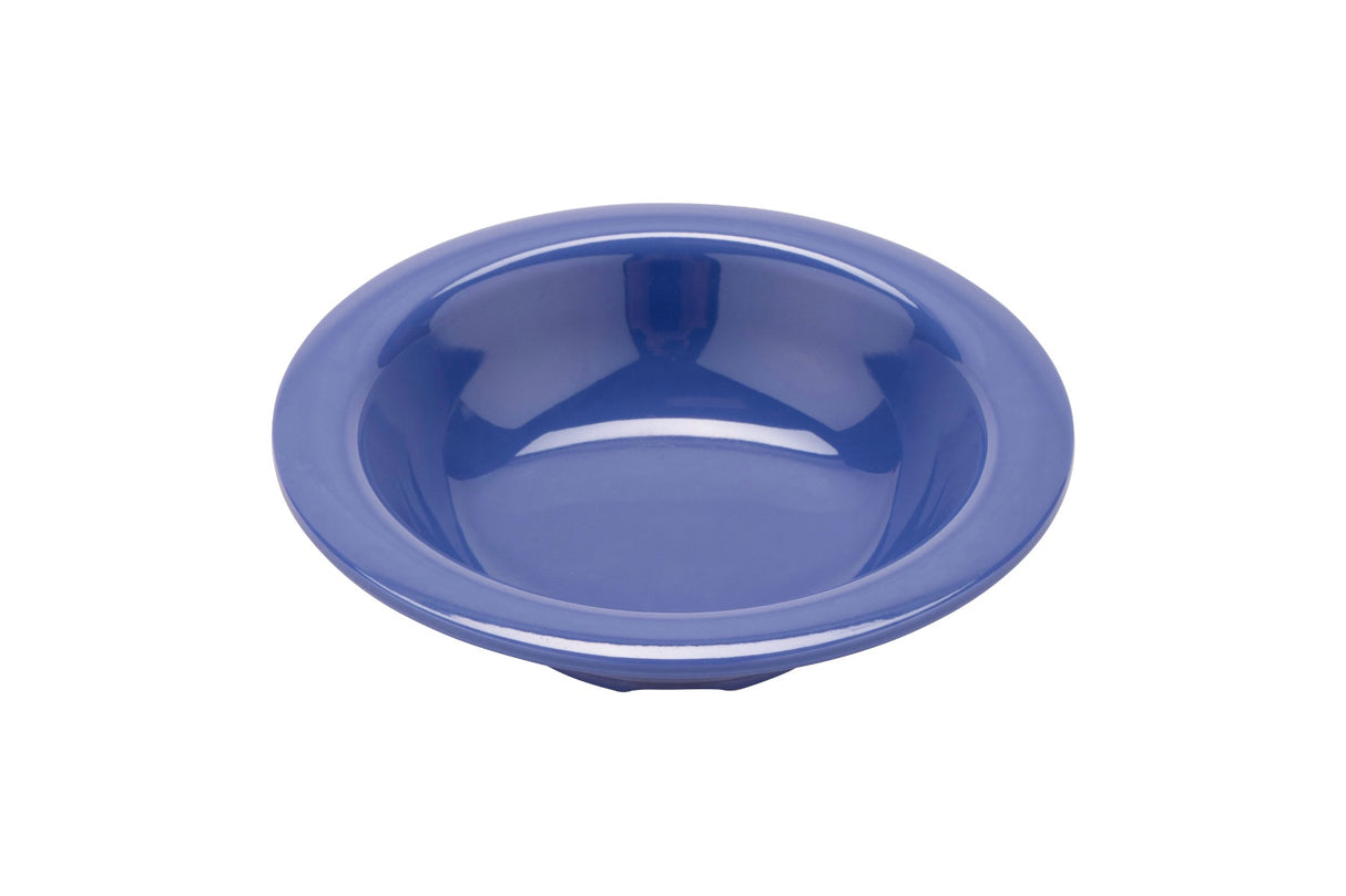 GET B-454-PB Diamond Mardi Gras Melamine Narrow Rim Bowl 4-1/2 oz. - Peacock Blue - 48/Case