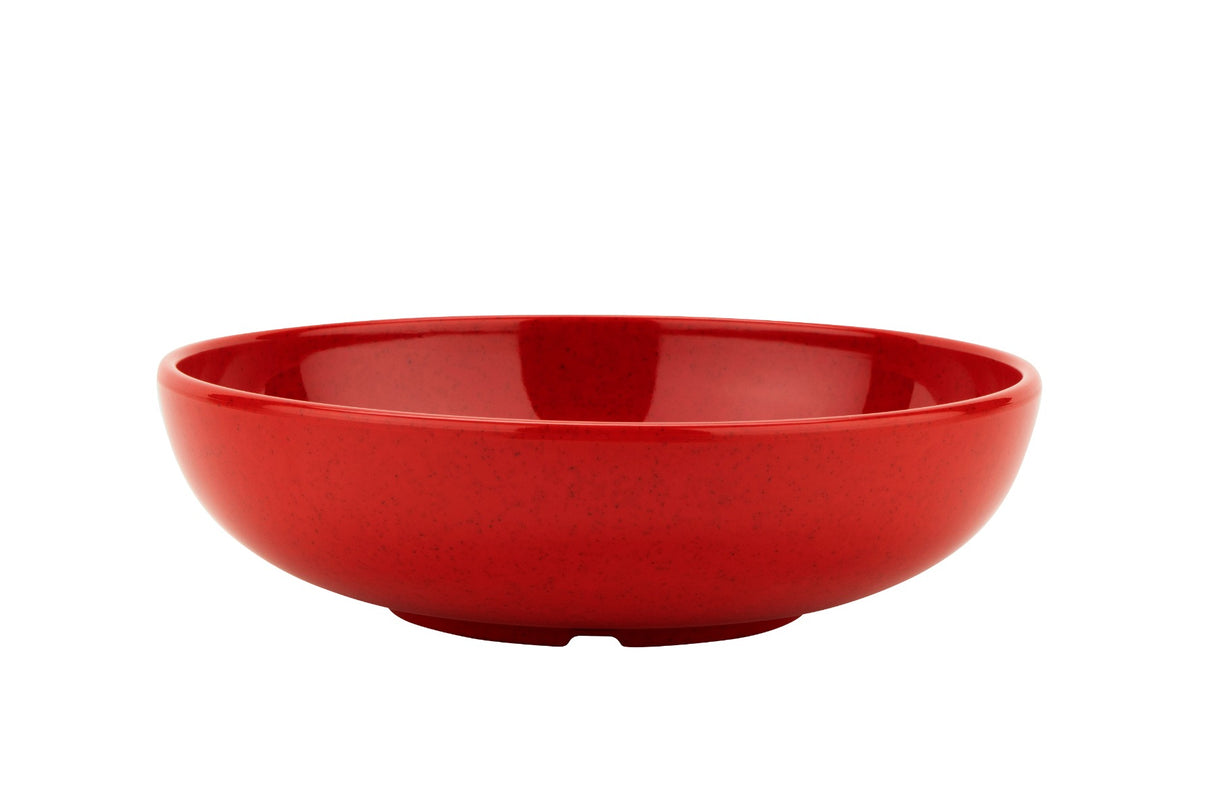 GET B-49-RSP Melamine Bowl Round 1-9/10 qt Red