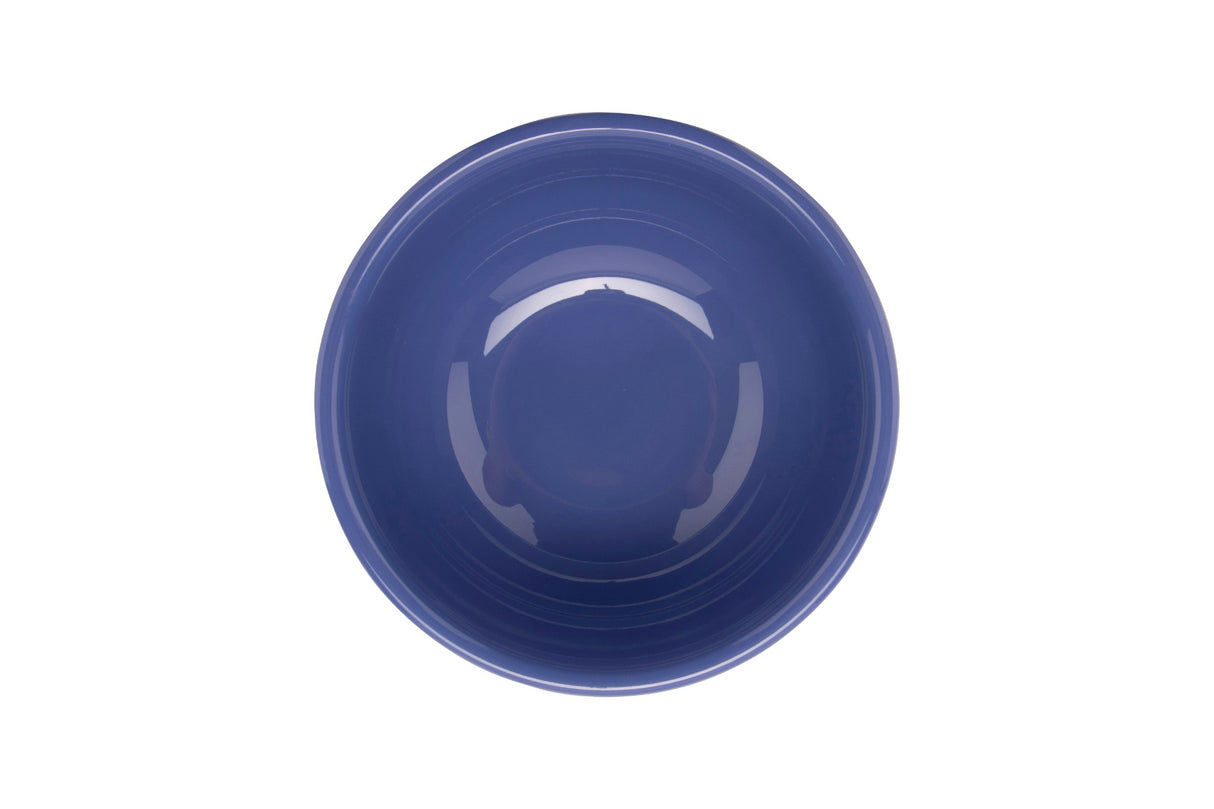 GET B-525-PB Diamond Mardi Gras Melamine Rimless Bowl 16 oz. - Peacock Blue - 24/Case