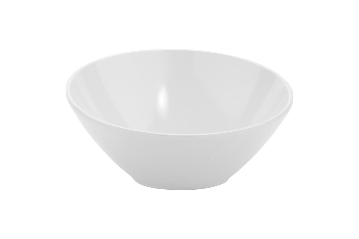 GET B-782-W San Michele Melamine Round Cascading Bowl 14 oz. - White - 12/Case