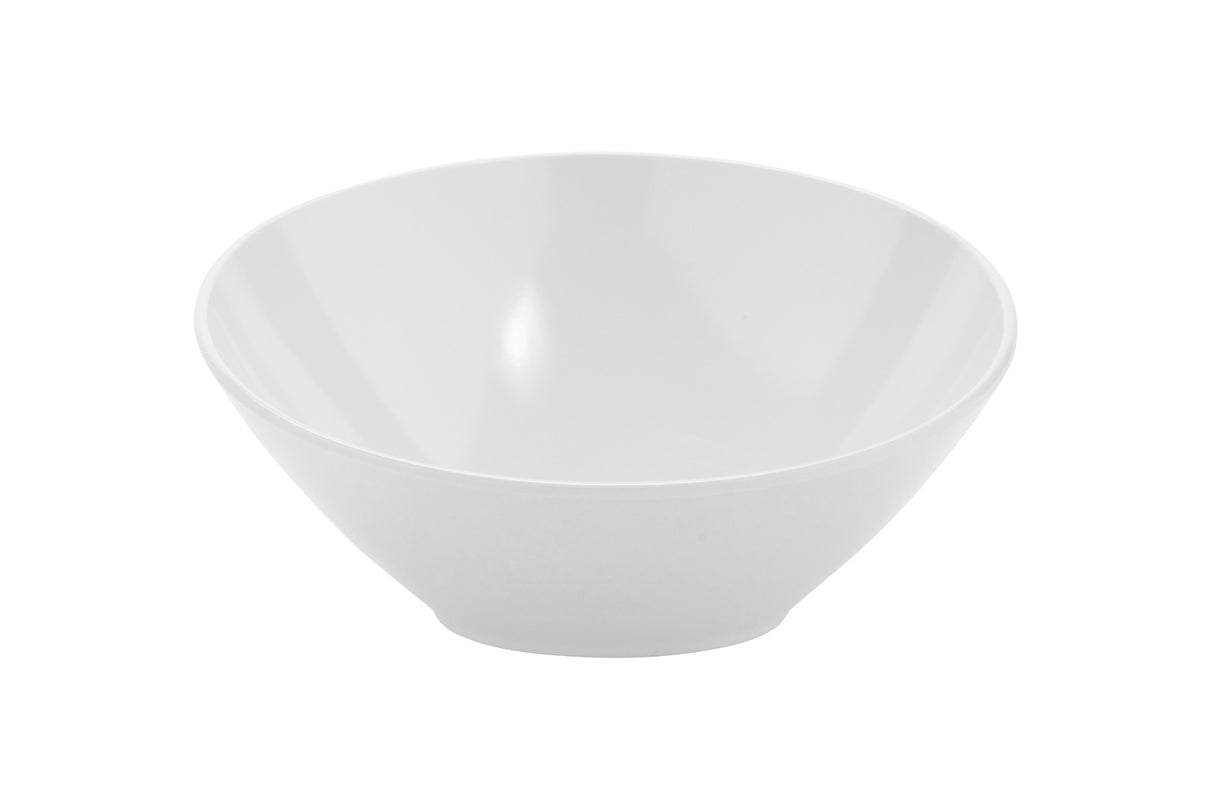 GET B-786-W Melamine Bowl Cascading Round 12 oz, White