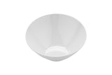 GET B-789-W San Michele Melamine Round Cascading Bowl 1-1/10 qt. - White - 6/Case
