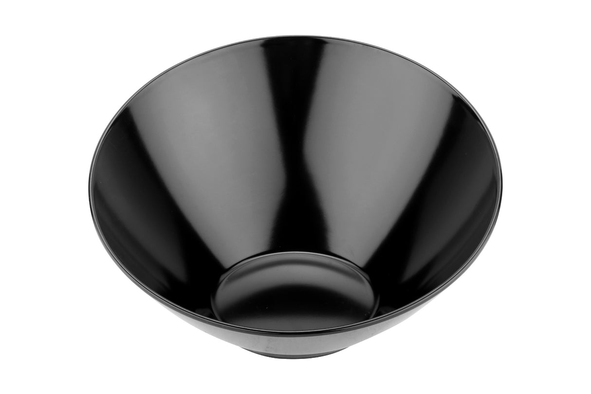 GET B-790-BK Melamine Pasta Bowl Cascading Round 56 oz, Black