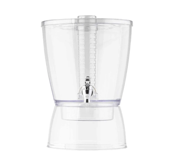 TableCraft BAD1500 1 1/2 gal Beverage Dispenser w/ Infuser - Plastic, Clear