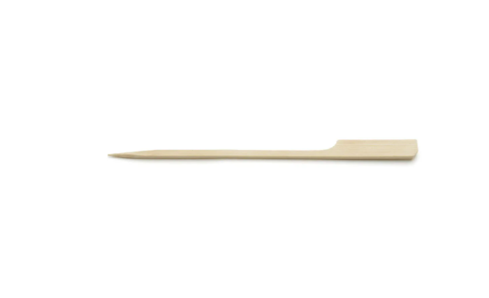 TableCraft BAMP45 4 1/2" Bamboo Paddle Pick