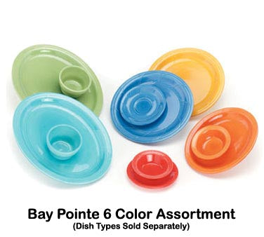 Crestware BP53 Bay Pointe Oval China Platter 13-1/2" - Asstd Colors - 12/cs